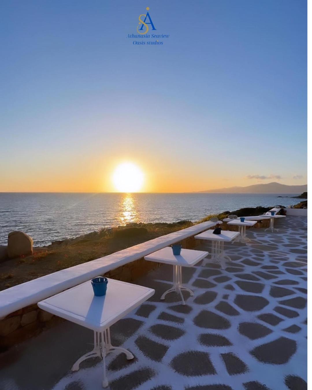 Mykonos Athanasia Seaview Oasis Studios By The Port Houlakia  Exterior photo