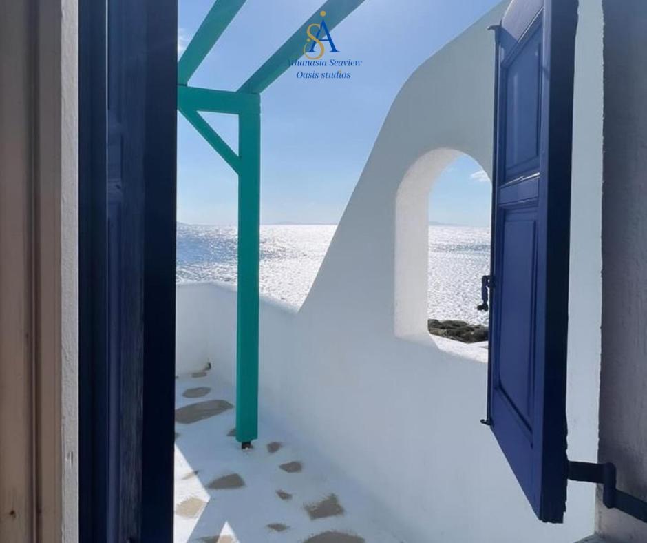 Mykonos Athanasia Seaview Oasis Studios By The Port Houlakia  Exterior photo