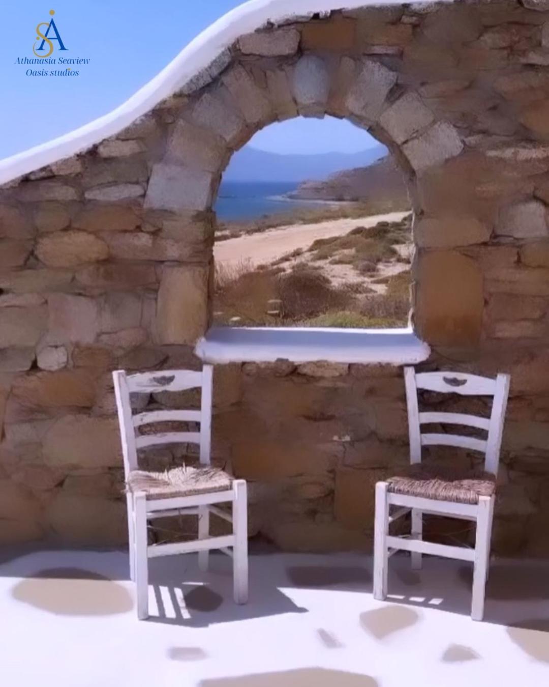 Mykonos Athanasia Seaview Oasis Studios By The Port Houlakia  Exterior photo