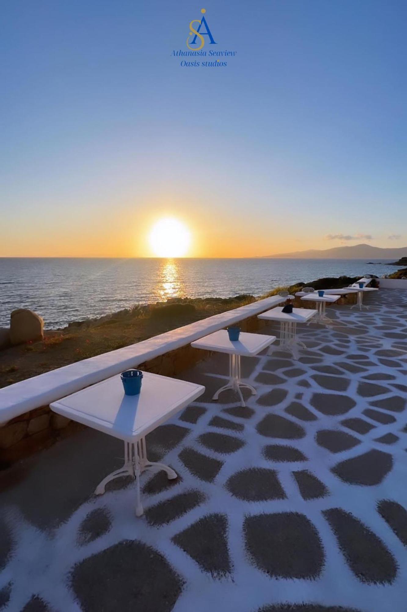 Mykonos Athanasia Seaview Oasis Studios By The Port Houlakia  Exterior photo