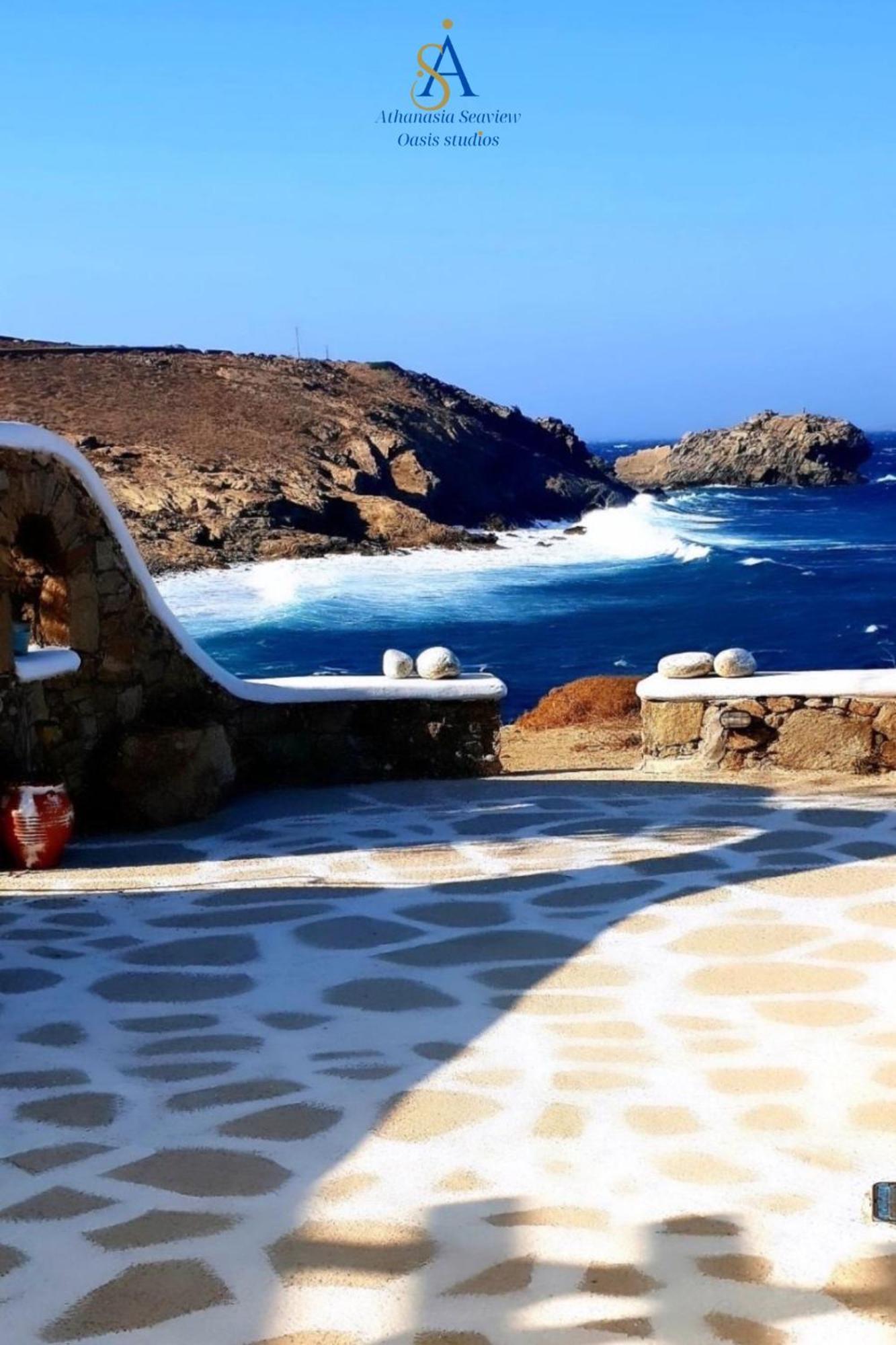 Mykonos Athanasia Seaview Oasis Studios By The Port Houlakia  Exterior photo